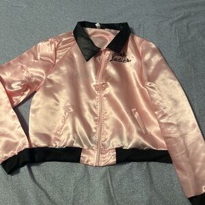 Pink Ladies Satin Jacket